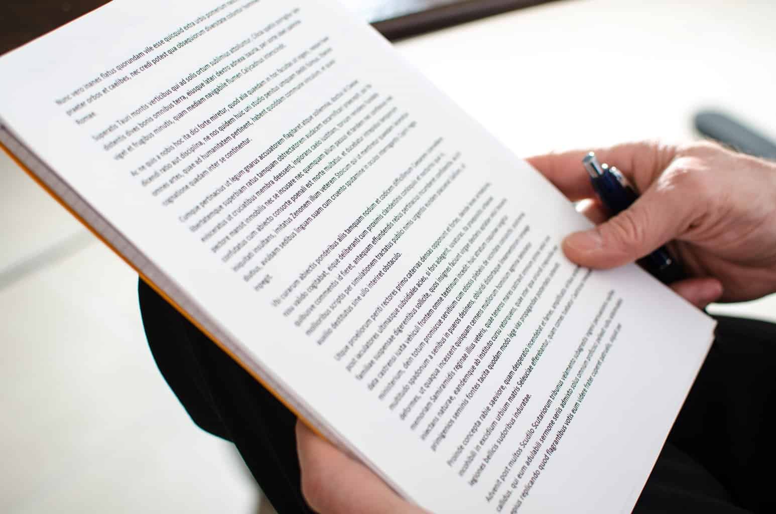Reading documents