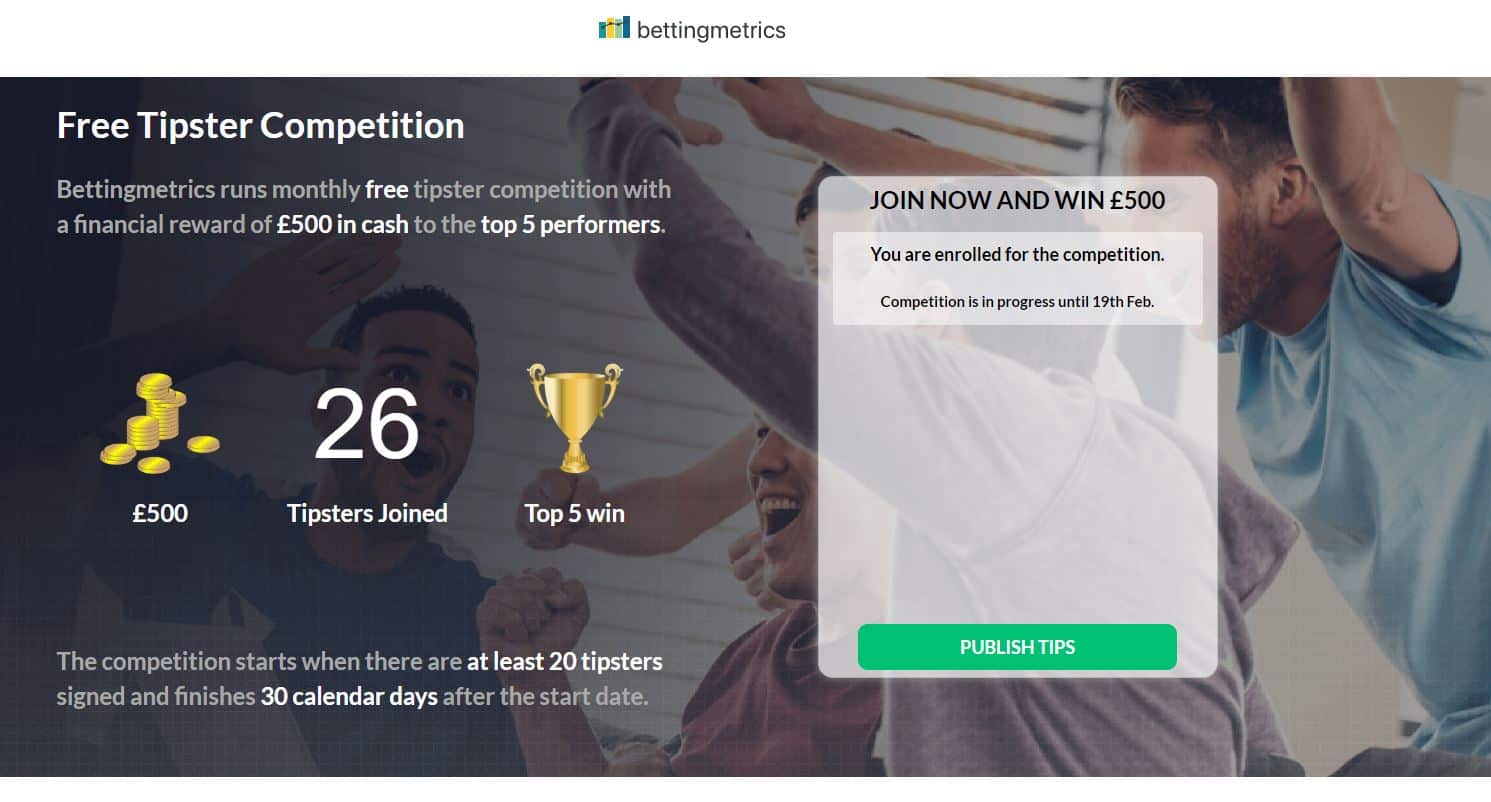Bettingmetrics-free-tipster-competition-landing-page