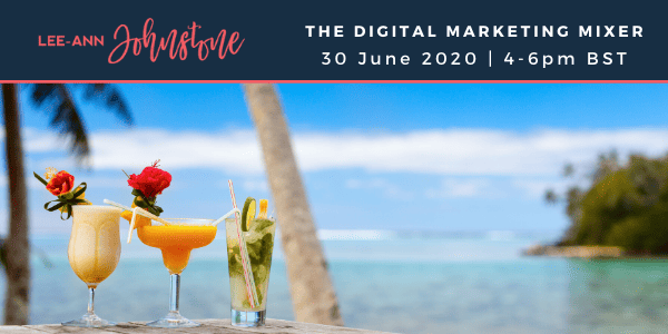 Digital Marketing Mixer Invitation