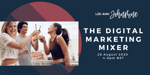 Digital Marketing Mixer August 2020
