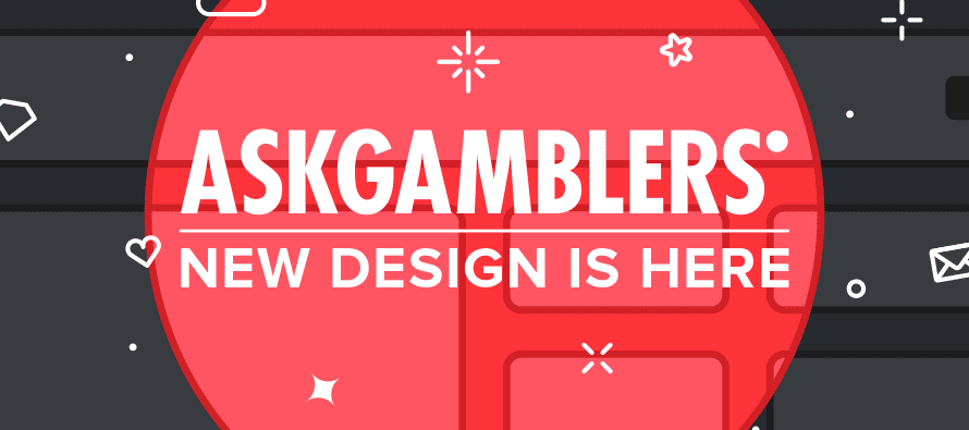 New and Improved AskGamblers Design Is Now Live! PR Graphics 890x395px