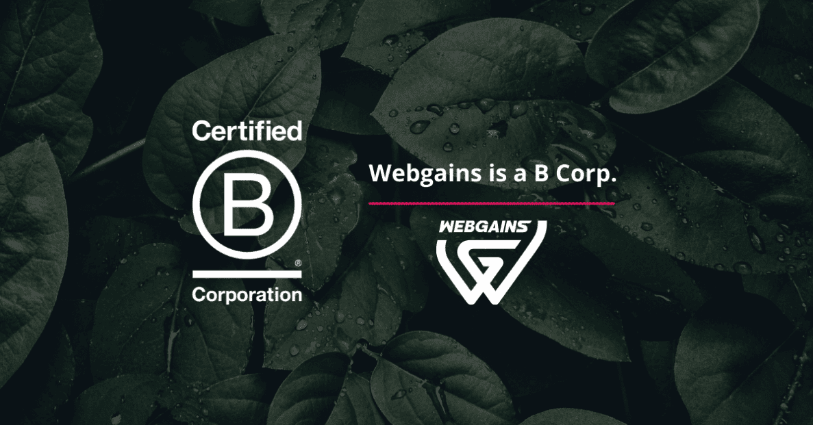 webgains, ami spencer, affiliate marketing, performance marketing, b corp, environment, social issues,