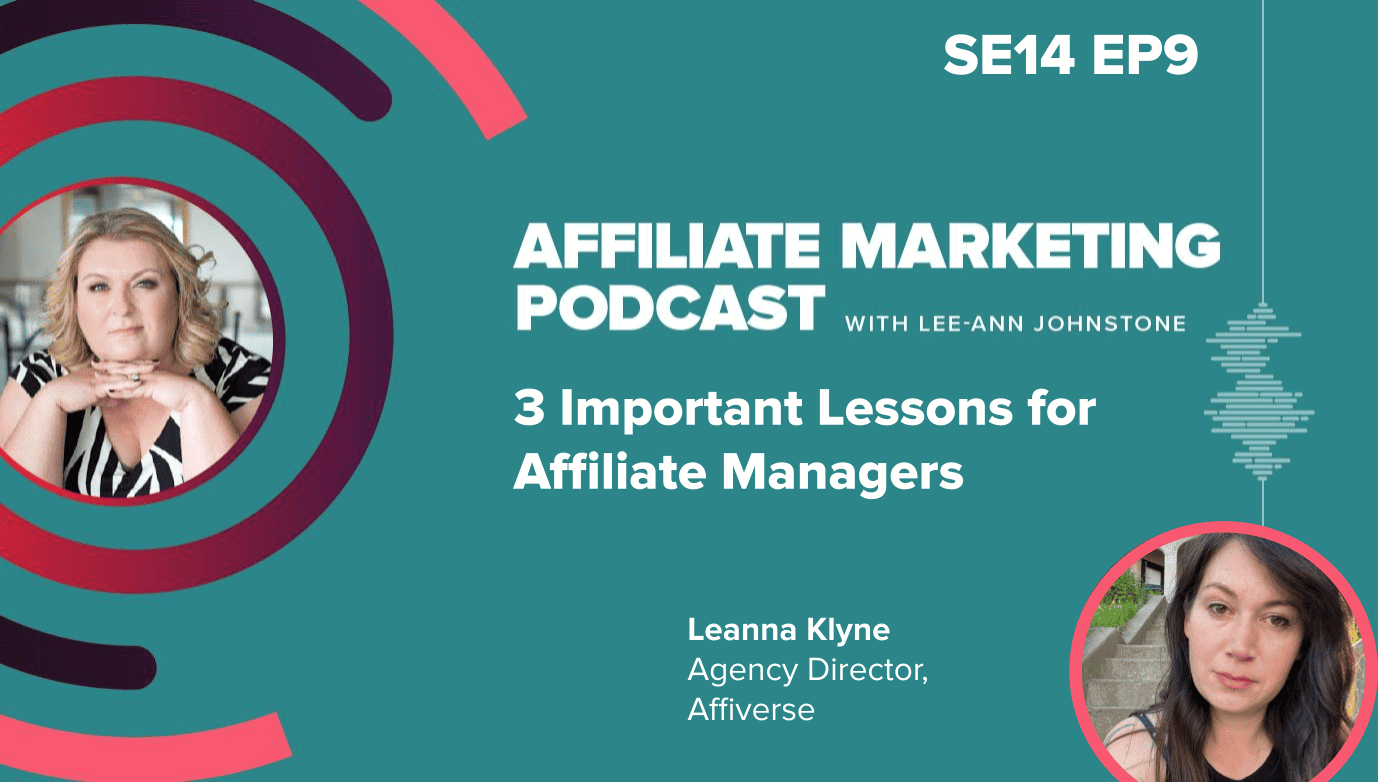 affiliate marketing podcast, affiliate manager training