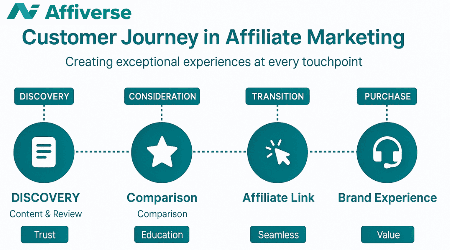 Customer Journey In Affiliate marketing