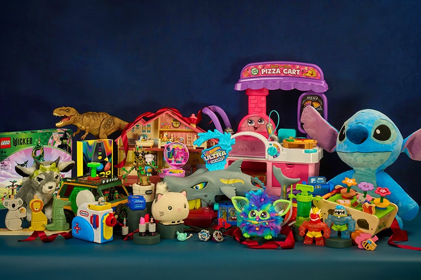 A selection of toys