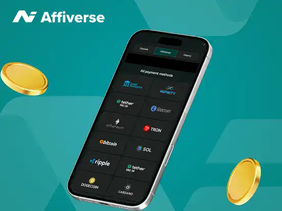 Mobile casino withdrawal screen with withdrawal payment options
