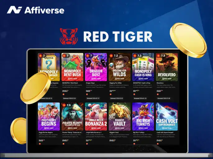Red Tiger Gaming daily drop jackpots