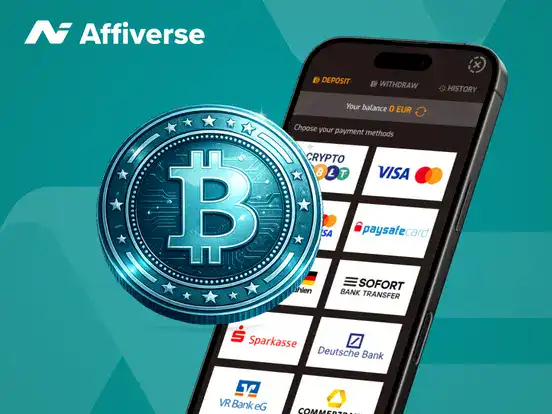 Mobile payment methods with crypto coin for casino deposits