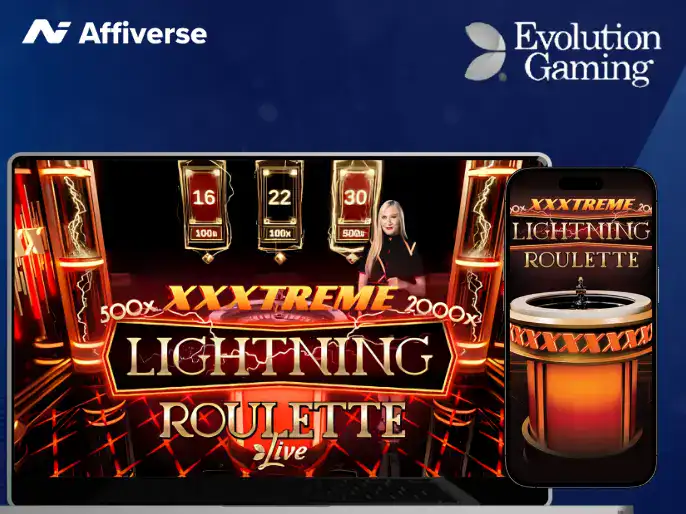 XXXTreme Lightning Roulette game by Evolution