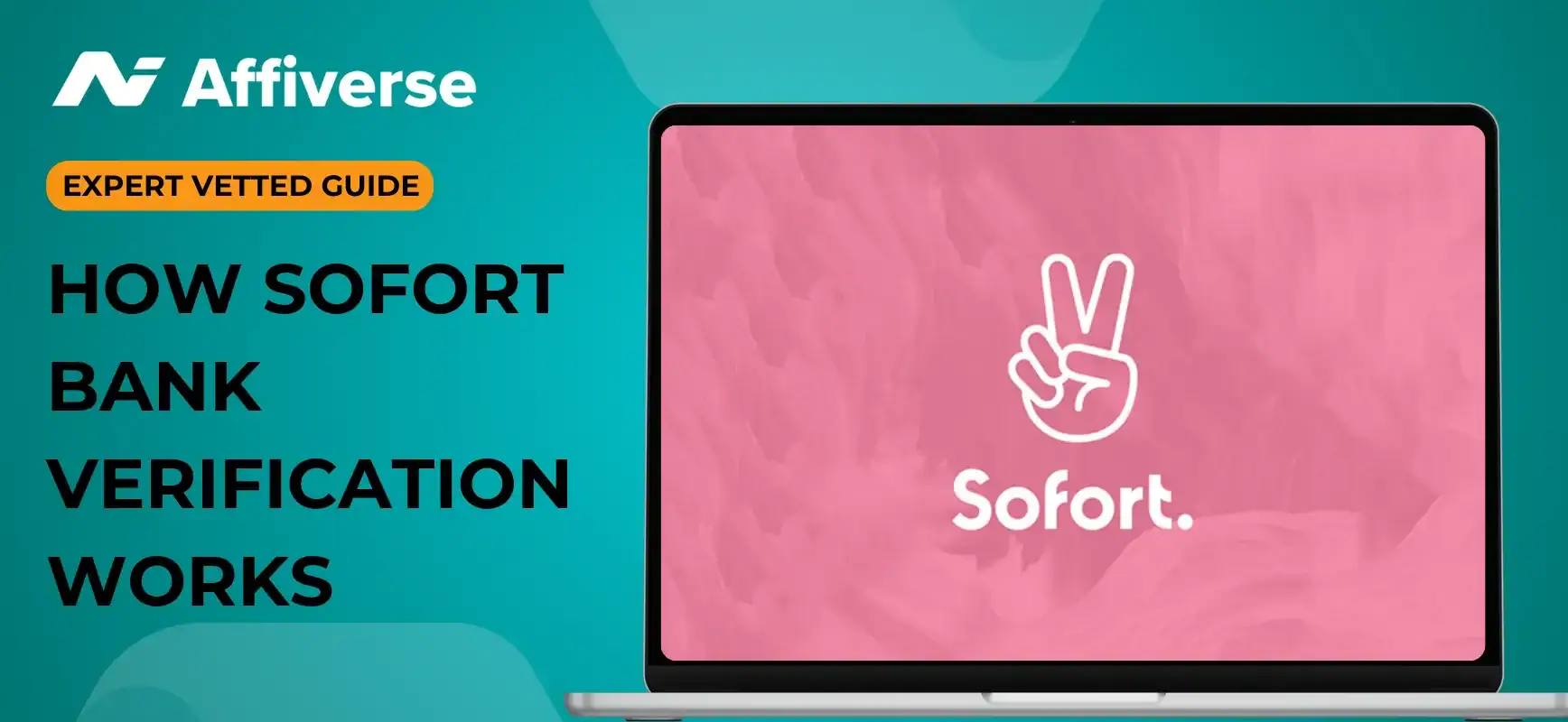 Banner with the text How Sofort Bank Verification Works