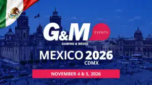G&M Events Mexico 2026 banner showing Mexico City’s cathedral and Mexican flag, dated 4–5 November 2026.